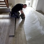 vloer egaliseren voor installatie PVC vloer