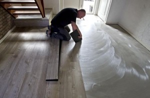egaliseren- installeren pvc vloer